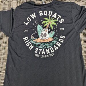 Barbells And Ponytails "Skull Island" S/S Tee T-Shirt New